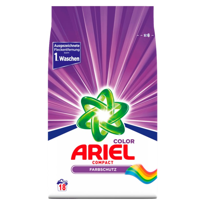 Ariel Compact Colorwaschmittel Pulver 1,35kg 18WL